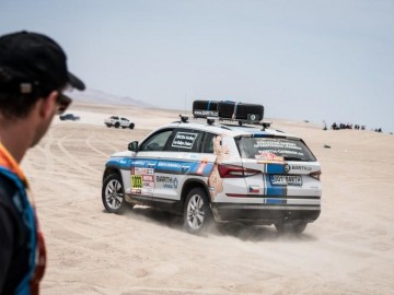 Skoda Kodiaq na trasie Rajdu Dakar
